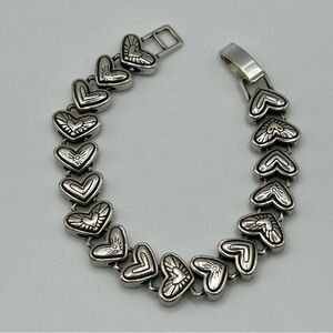 Brighton “Connected By Love” Silver Link Bracelet